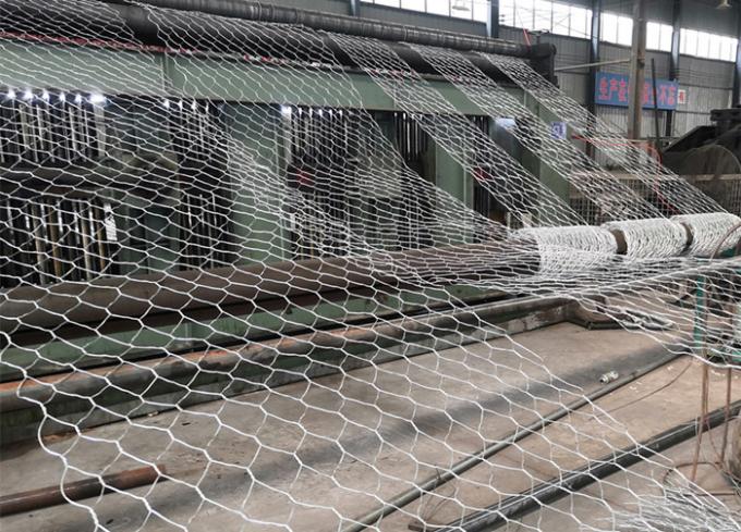 3×3×6ft 2 ont tordu Gabion en acier Mesh Basket Slope Bank Protective 1