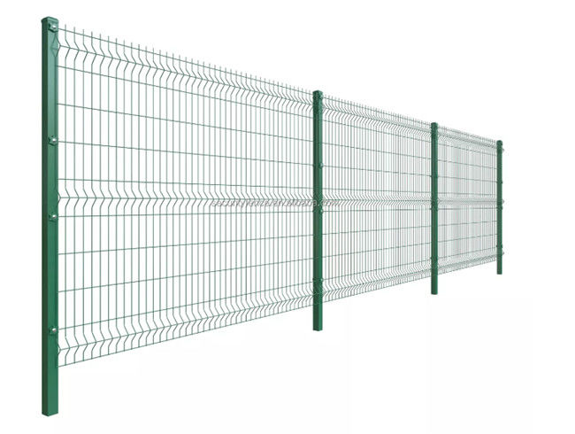 le fil enduit par PVC Mesh Fence 3d de 3000*1830mm a courbé la sécurité soudée 0