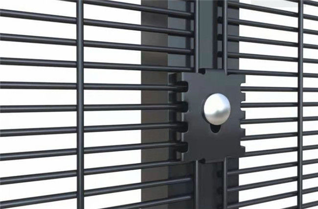 Anti panneau de vision claire de Mesh Fence 358 de montée de 12.7*76.2 millimètre 0