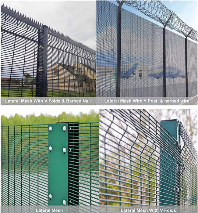 Fil soudé anti par sécurité de Mesh Fence Anti Climb High de la coupe 358 de vision claire 0