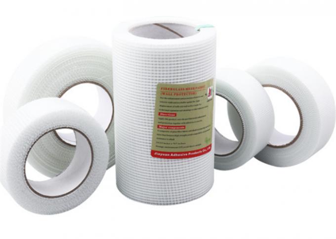 Fil auto-adhésif Mesh For Ceiling Filters Spraying de fibre de verre de mur de plâtre 0