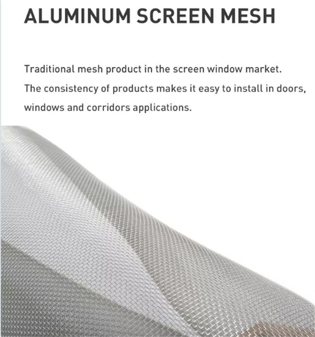 fil Mesh Light Weight Aluminum Alloy d'écran de la fenêtre 16x16 pour la fabrication de moustique 0