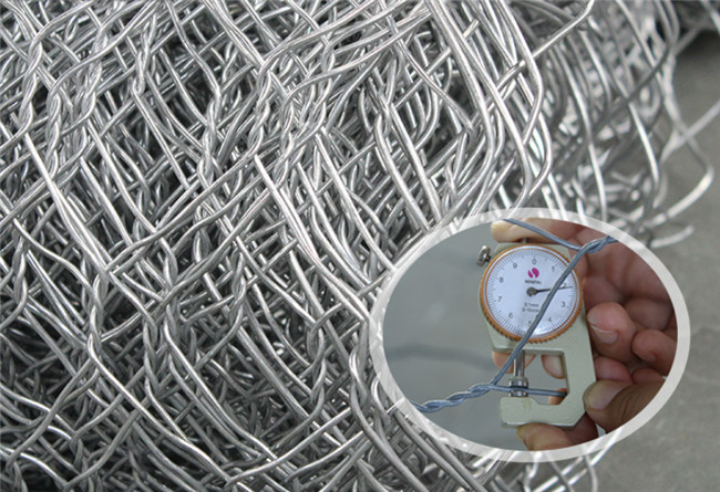 acier plongé chaud de fer galvanisé de cage de pierre de 4m x de 2m x de 0.3m Gabion 0