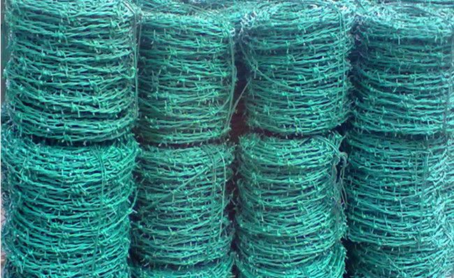 Corrosion 50kg de frontière d'herbe de barbelé de brin de HBGB 2 anti 1