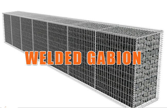1,5 le cube a galvanisé la cage le gigaoctet 001 75x75mm en métal de mur en pierre de Galfan 0