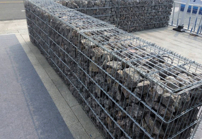 5.0mm Gabion soudé galvanisé plongé chaud Mesh Heavy Duty Box 100x30x30cm 2