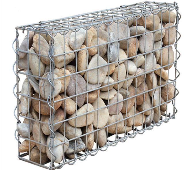 5.0mm Gabion soudé galvanisé plongé chaud Mesh Heavy Duty Box 100x30x30cm 0