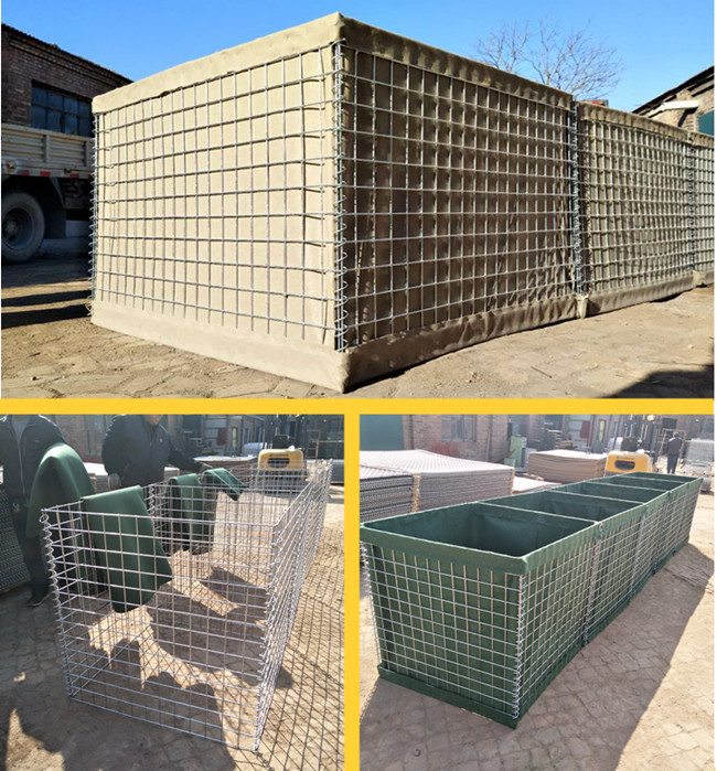 5x5cm Gabion soudé par 50x100mm Mesh Military Defense Gabion Planter Bunnings 1