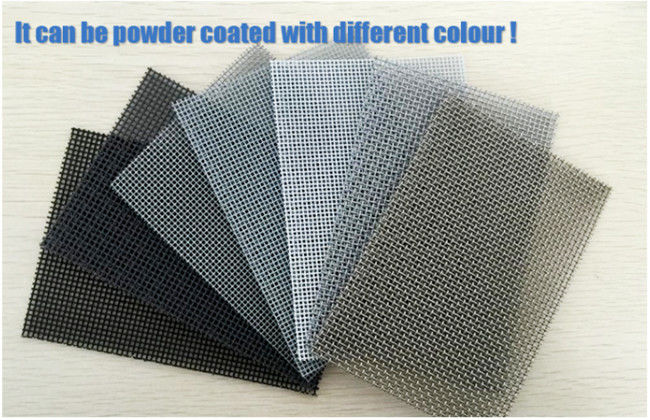 noir Mesh Screen Fabric du grillage HBGB d'écran de fenêtre de largeur de 18x14 0.6m 1
