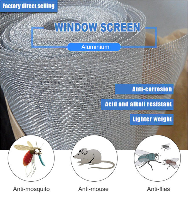 noir Mesh Screen Fabric du grillage HBGB d'écran de fenêtre de largeur de 18x14 0.6m 0
