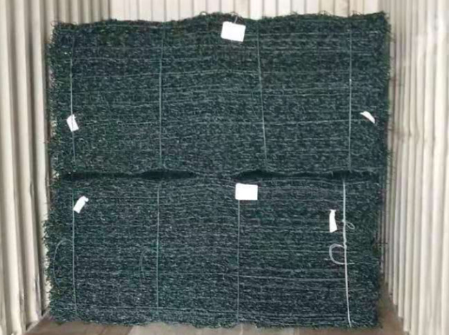4mm Gabion enduit par PVC  ouverture de 80mm x de 100mm 3