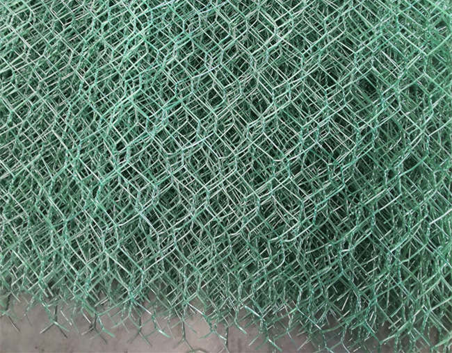 OEM hexagonal de polyester de fabrication de fil de Gabion de torsion de 50mm* 60mm 2