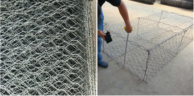 la pierre décorative de Gabion de sortilège de 12cm×15cm met en cage la ductilité et la flexibilité 1