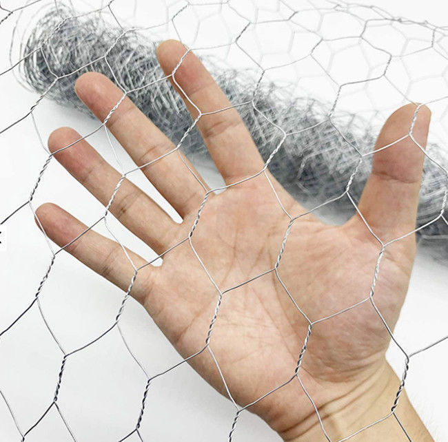 le poulet Mesh Fence de sortilège de 1/2in inverse de 2ft x de 100ft BWG 27 a tordu 0