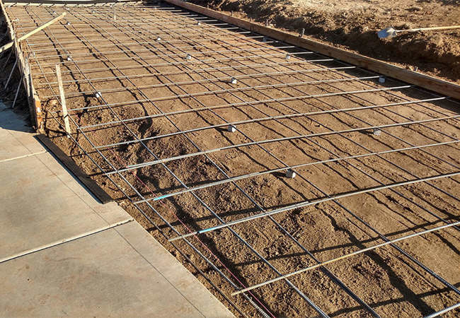 Le renfort concret de HBGB a soudé la barre d'acier à nervures de la mesure 250mm du grillage 6 1