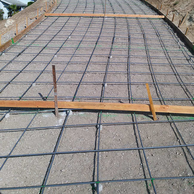 fil soudé Mesh Panels For Road Base de renfort concret de 7mm 8mm 9mm 1