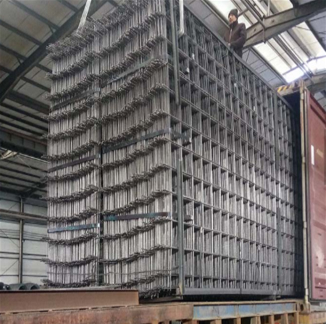 le renfort DIN488 concret de 15×15cm a soudé le fil Mesh Fabric For Concrete Slabs 3
