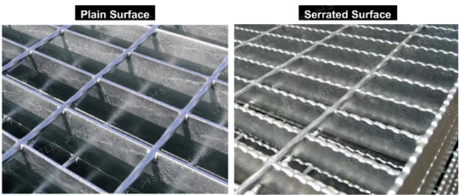 le passage couvert extérieur de forge du plancher 40x5x3 a galvanisé les grilles industrielles discordantes en acier 0