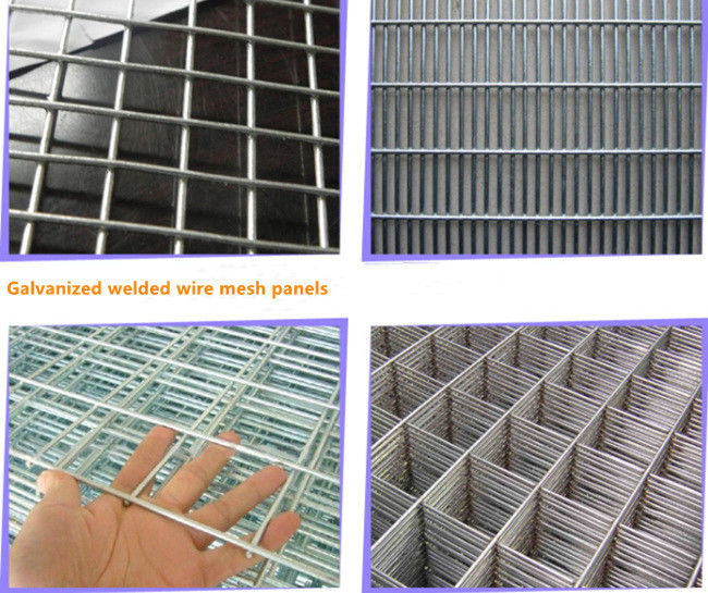 l'électro de 4x4 1mm a galvanisé le trou soudé de pouce de Mesh Panels 1/2 de fil 2