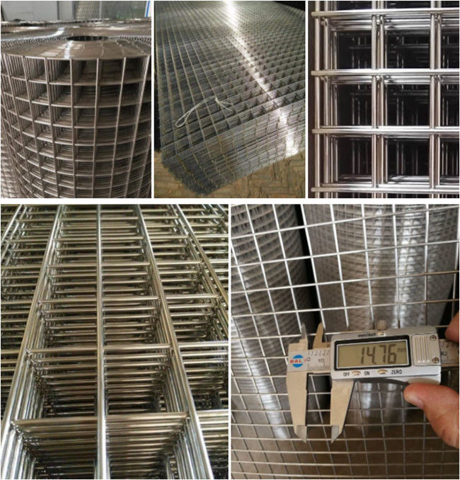 Fil soudé Mesh Panels Rust Proof de l'acier inoxydable 304 50x50mm 0