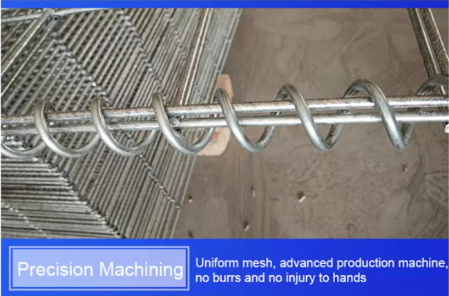 Mur de Gabion soudé par taille Mesh Galfan Coated For Retaining de trou de 50 x de 50mm 2