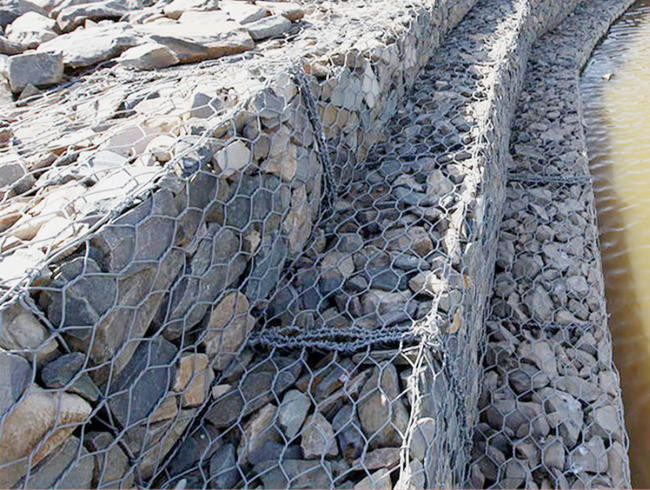 4mm Gabion enduit par PVC  ouverture de 80mm x de 100mm 1