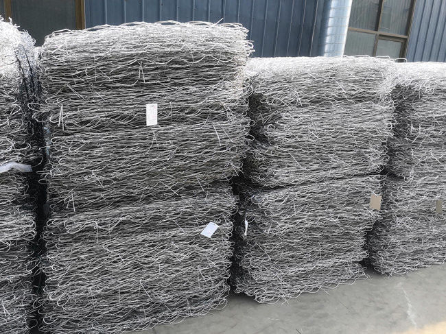 Le mur de soutènement normal de pierre de taille a galvanisé la boîte 2m x 1m X 1m de Gabion pour le mur de mer Contruction 0