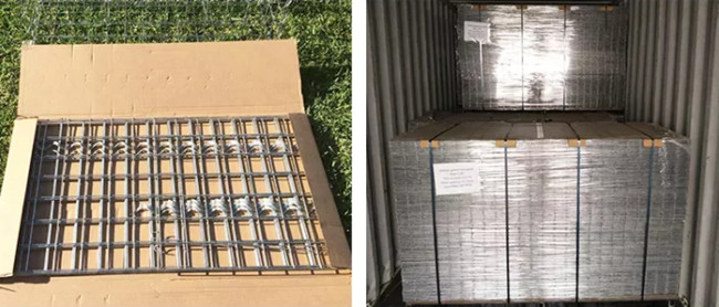 1 x 1 x 1 M Galvanized Gabion Box a soudé les paniers en pierre de roche pour le mur de soutènement 0