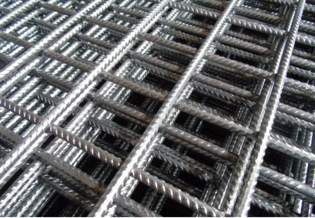 Mesure soudée adaptée aux besoins du client de l'acier 6 de Mesh Non Galvanized Ribbed Bar de fil de renfort concret 1