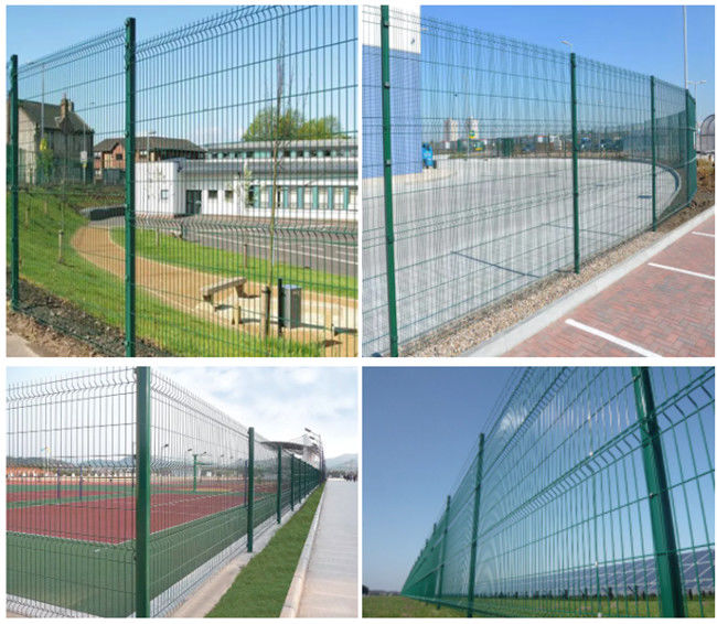 le recourbement de Mesh Panels Home Decorative Metal 3d de fil soudé par 4mm a courbé 2