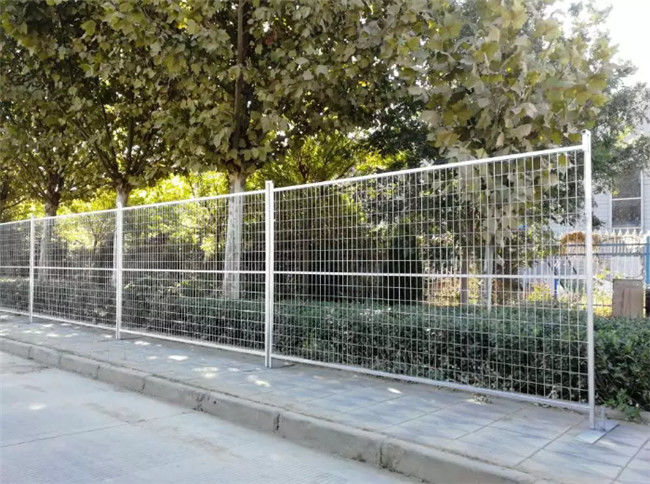 la barrière provisoire Panel Galvanized Powder de construction de 6ftx10ft a enduit le Canada 0